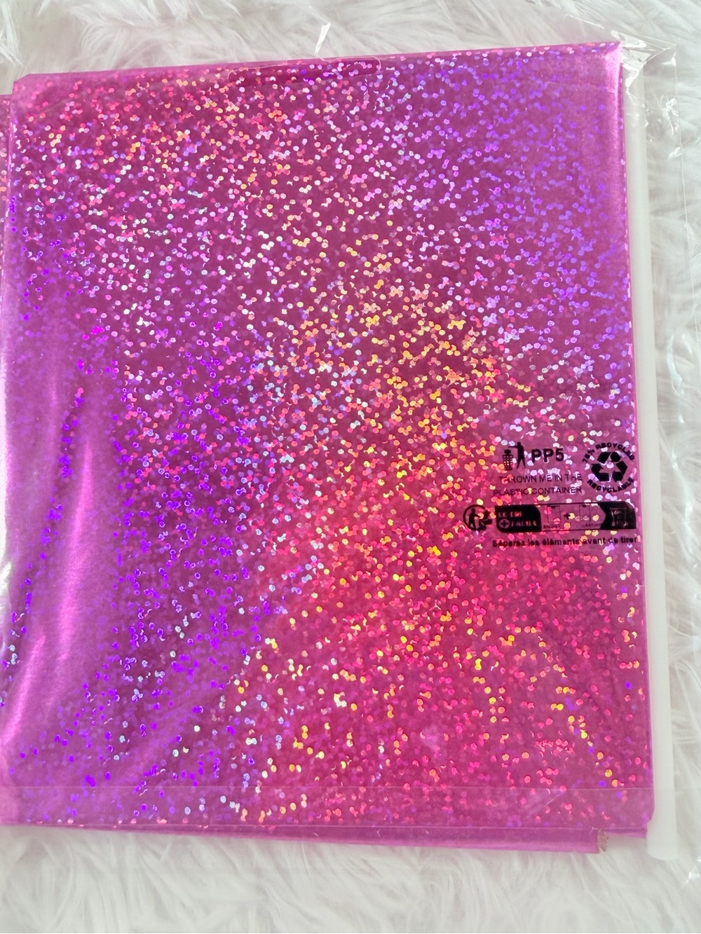 40” Holographic Fuchsia Number 1 Foil Balloon | Birthday Party Decor | New - Picture 3 of 3